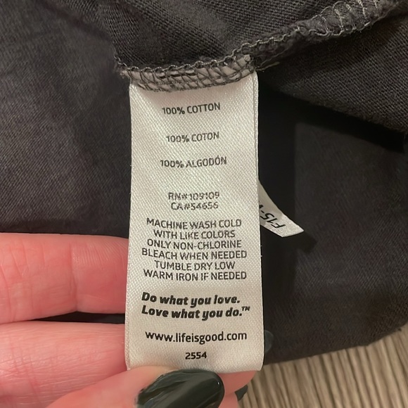 Women’s Life is Good V-Neck - Picture 4 of 7